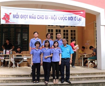 Công đoàn Viện KSND quận Hoàng Mai tham gia Ngày hội hiến máu tình nguyện...